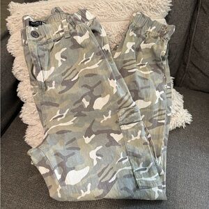 Women’s Jogger Stretch Camouflage Cargo Pants
